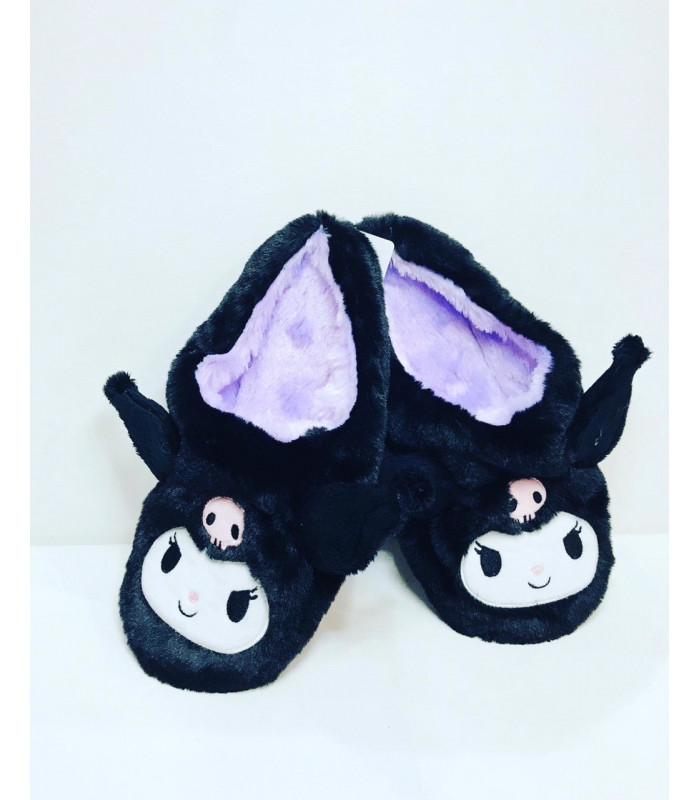 Kuromi Room Slippers: Face