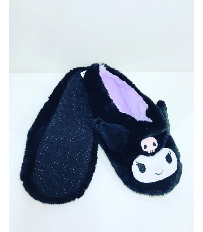 Kuromi Room Slippers: Face