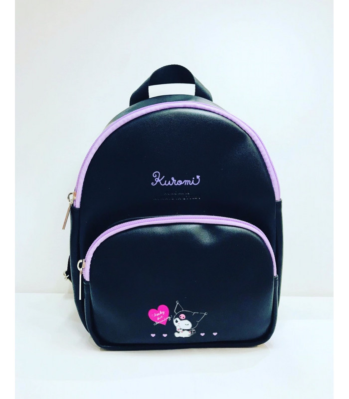 Kuromi Backpack: 2W Logo