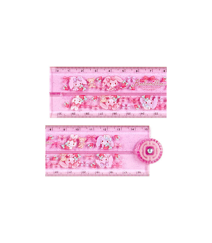 Bonbon Ribbon Folding Ruler: Strawberry