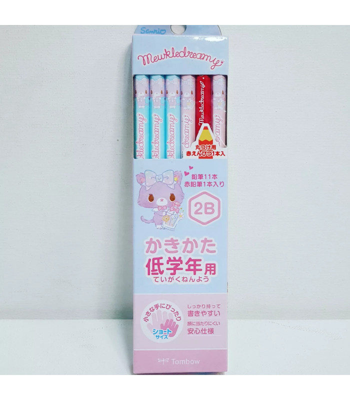 Mewkledreamy 12Pcs Pencil Set: 2B