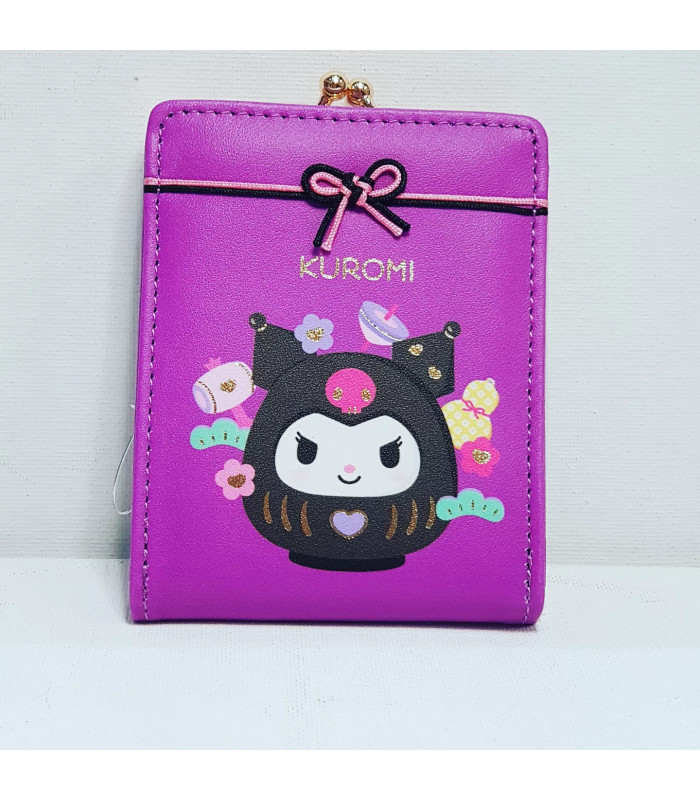 Kuromi Clasp Gamaguchi Pouch: Lucky Things
