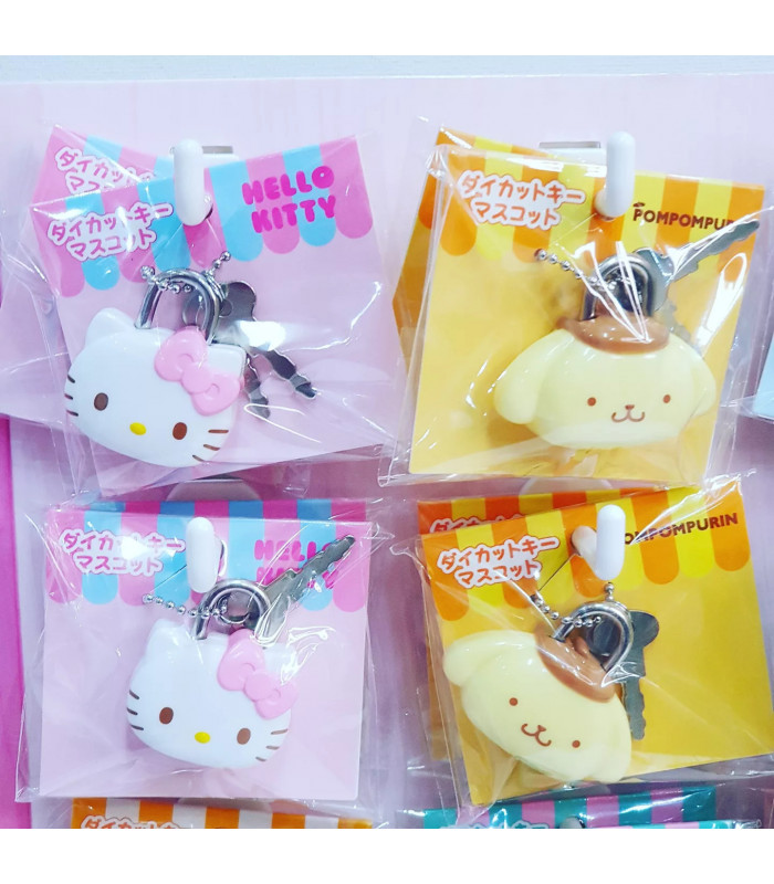 Assorted Characters Mascot Lock: D-Cut