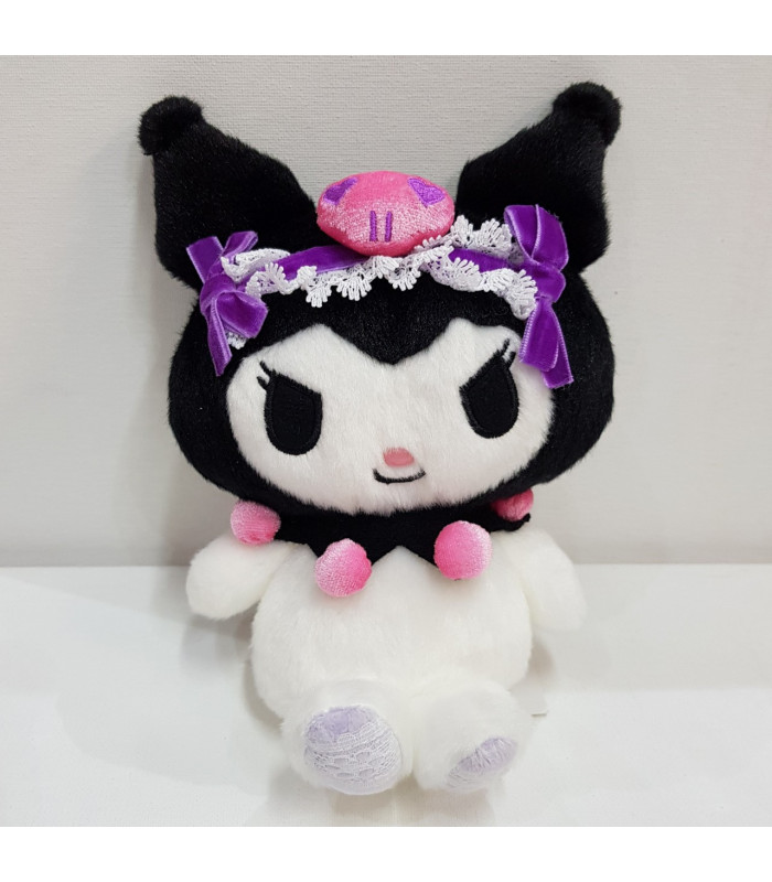 Kuromi Mascot Plush Lace Lolita