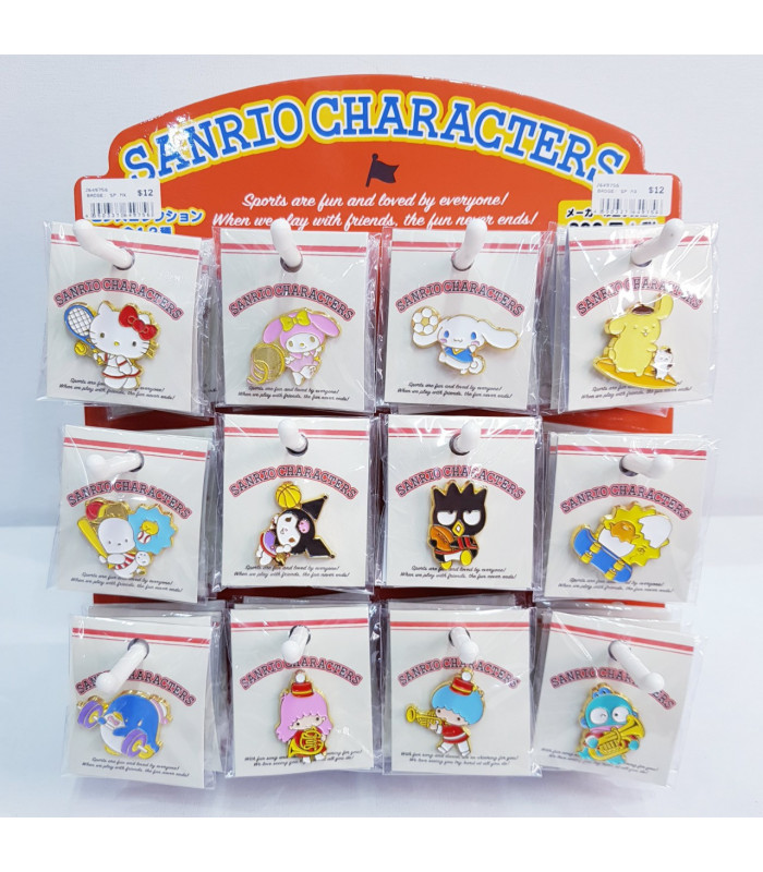 Assorted Characters Badge: Sp