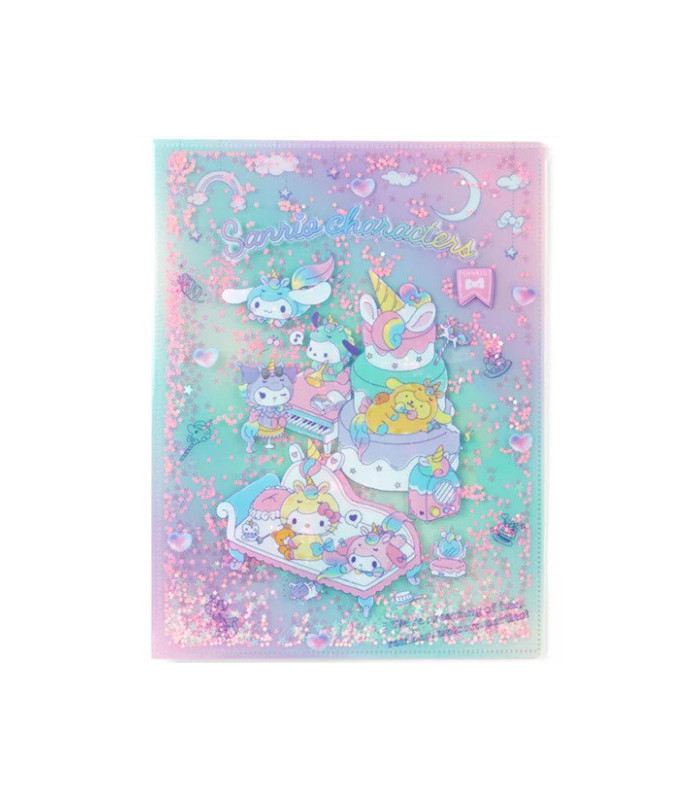 Assorted Characters Clear File: Up