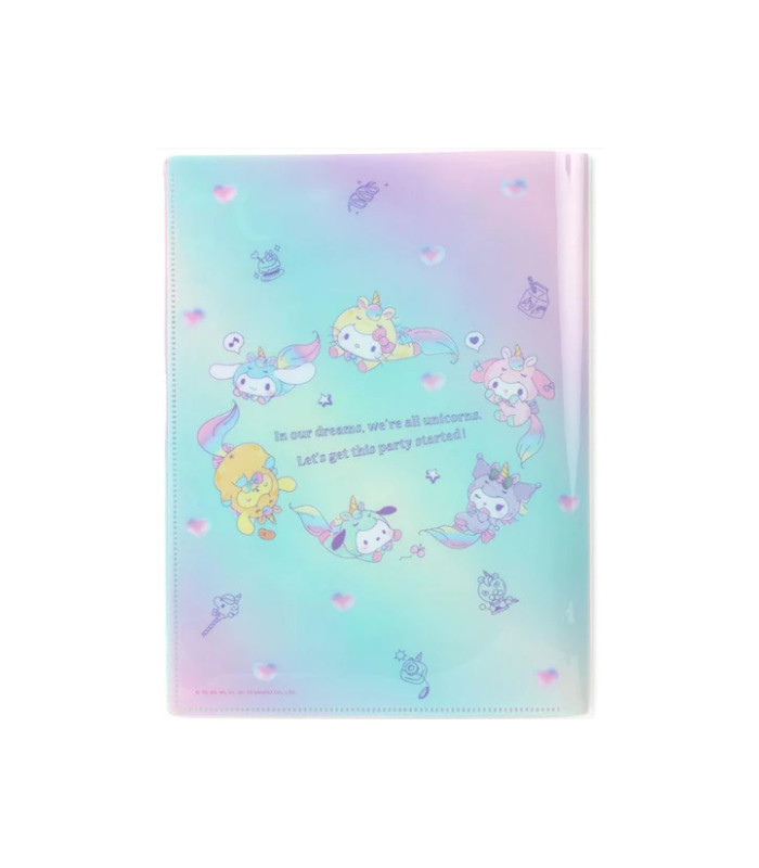 Assorted Characters Clear File: Up