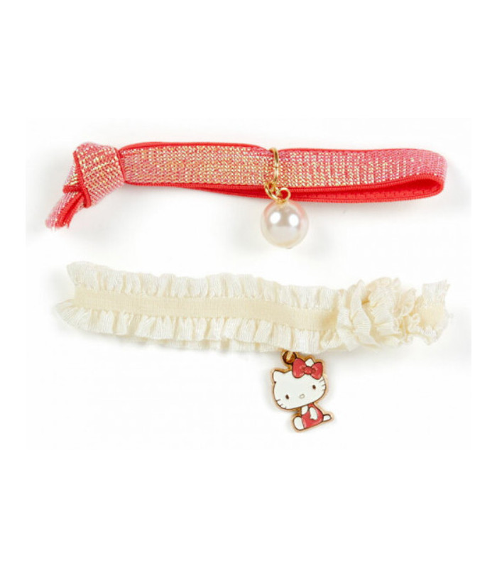 Hello Kitty Hair Tie Set in Case: