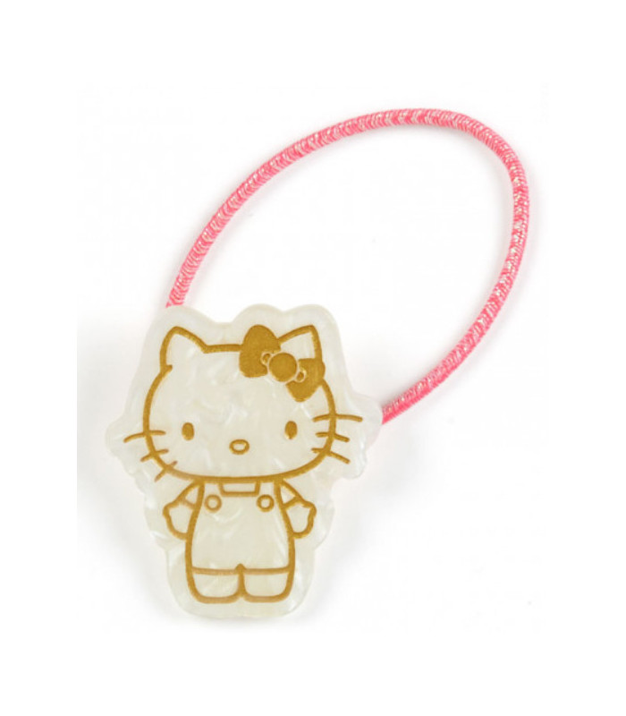 Hello Kitty Ponytail Holder in Case: