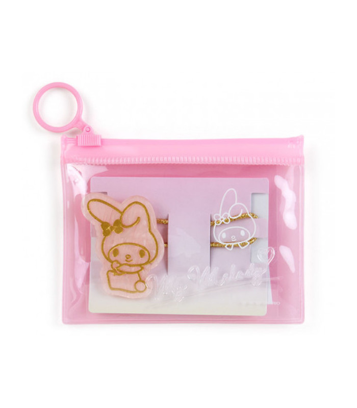 My Melody Ponytail Holder in Case: