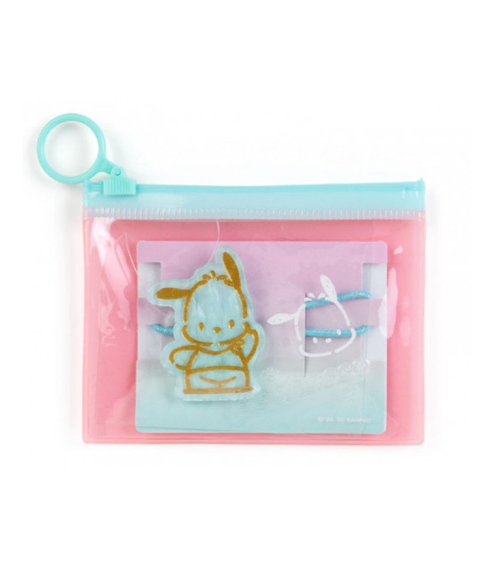 Pochacco Ponytail Holder in Case: