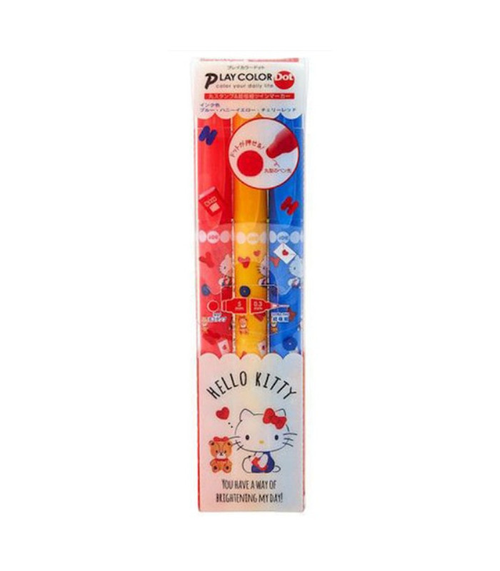 Hello Kitty Felt-Tip Pens Set: 3C