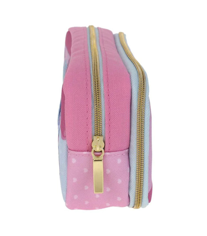 My Melody Double-Zipper Pencil Bag