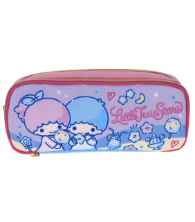 Little Twin Stars Double-Zipper Pencil Bag