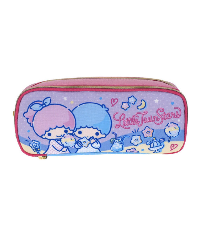 Little Twin Stars Double-Zipper Pencil Bag