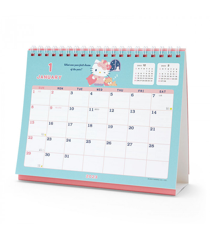 Hello Kitty Desk Calendar: 2023