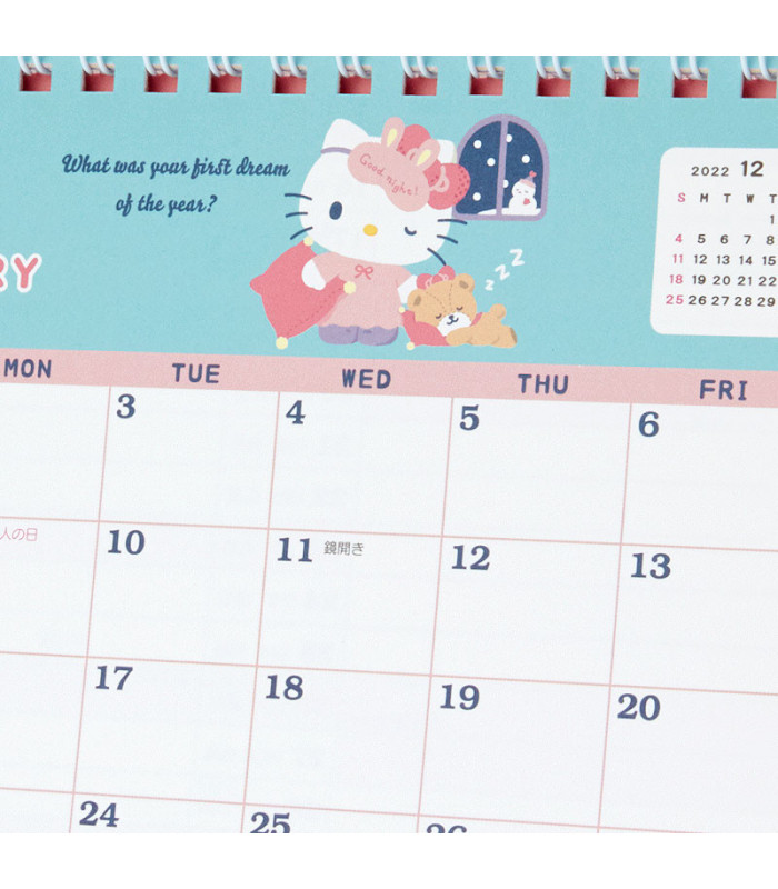 Hello Kitty Desk Calendar: 2023