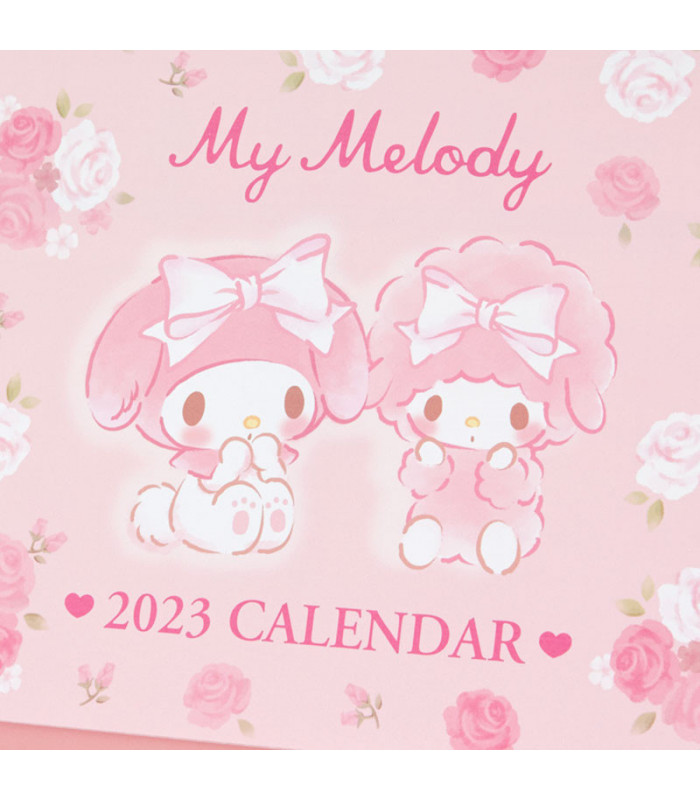 My Melody Desk Calendar: 2023
