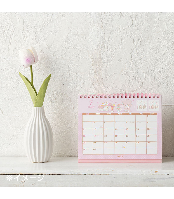 My Melody Desk Calendar: 2023
