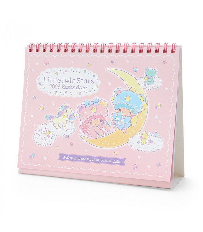 Little Twin Stars Desk Calendar: 2023