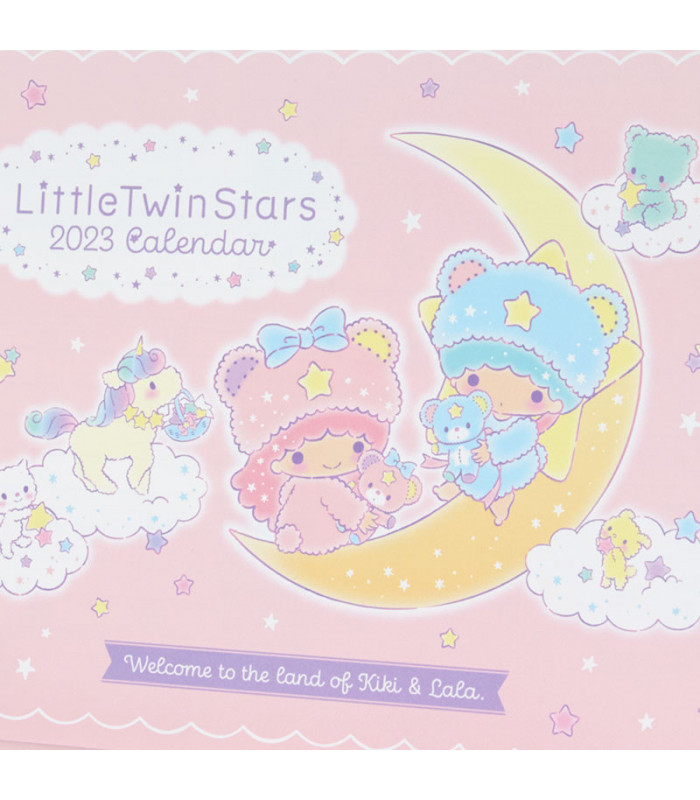 Little Twin Stars Desk Calendar: 2023