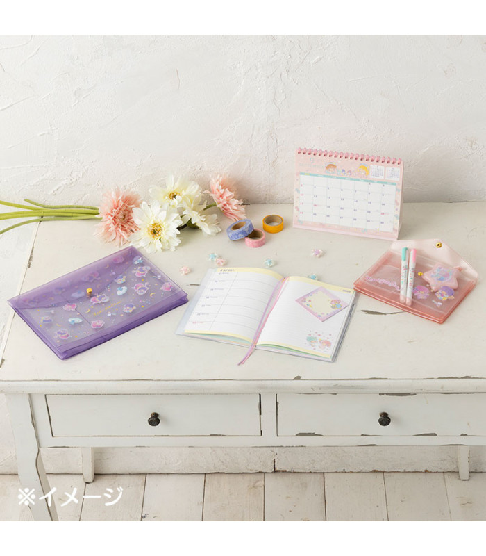 Little Twin Stars Desk Calendar: 2023