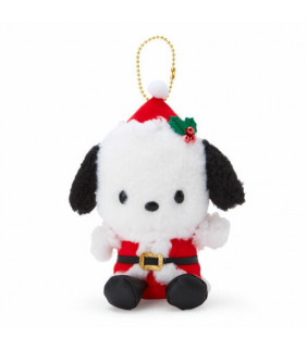 Pochacco Key Chain with Mascot: Christmas