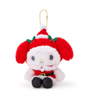 My Melody Key Chain with Mascot: Christmas