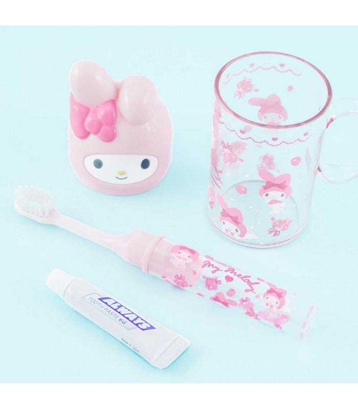 My Melody Travel Toothbrush Set: