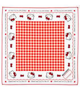 Hello Kitty Lunch Cloth: Check