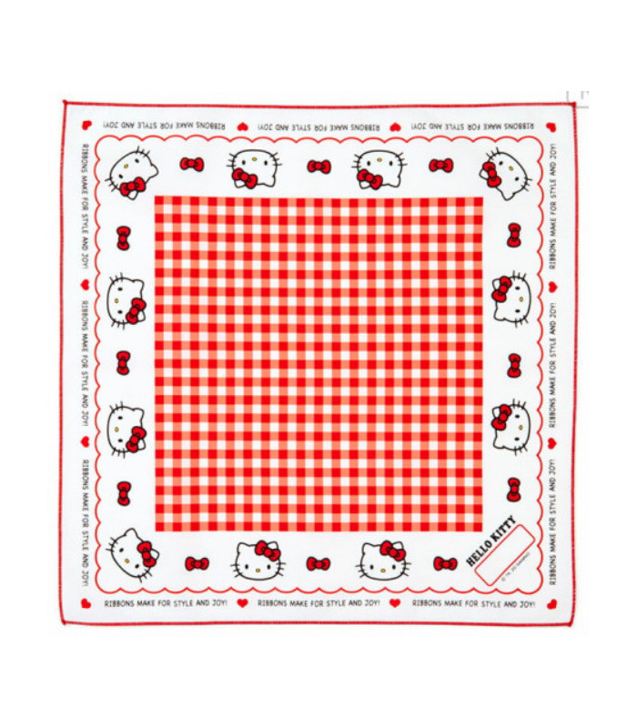 Hello Kitty Lunch Cloth: Check