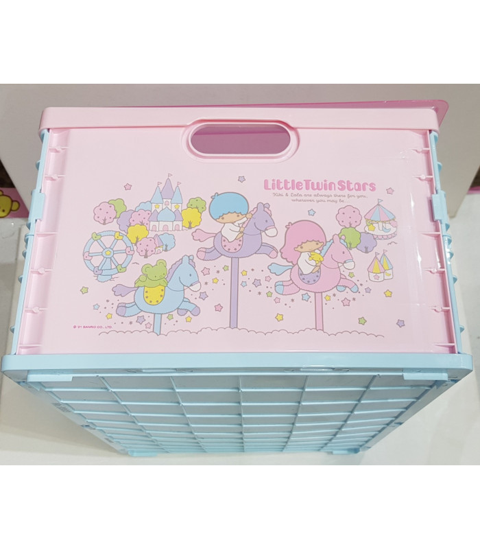 Little Twin Stars Folding Storage Box: L