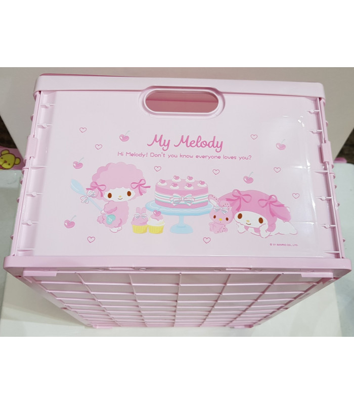 My Melody Folding Storage Box: L