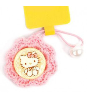 Hello Kitty Ponytail Holder: Flower