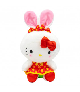 Hello Kitty 8 Inches Plush White Rabbit Cny