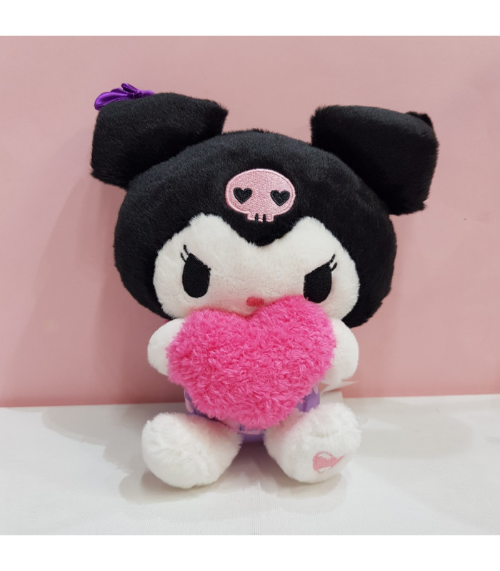 Kuromi 7 Inches Plush Heart Shorts