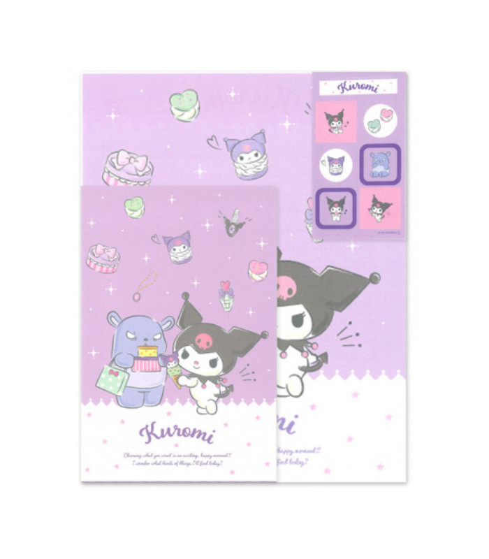 Kuromi Letter Set