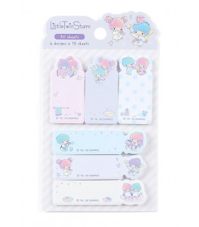 Little Twin Stars Sticky Notes: 20 Marking