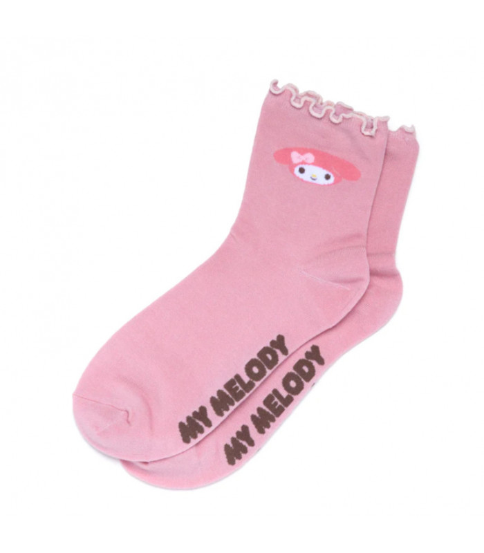 My Melody Adult Socks Frill
