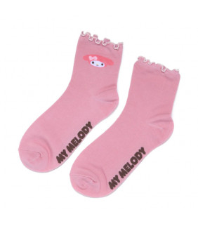 My Melody Adult Socks Frill