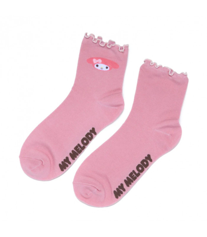 My Melody Adult Socks Frill