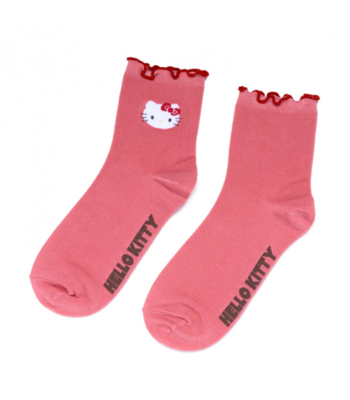 Hello Kitty Adult Socks Frill
