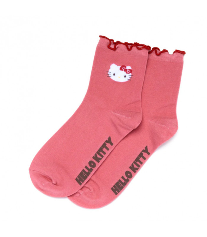 Hello Kitty Adult Socks Frill