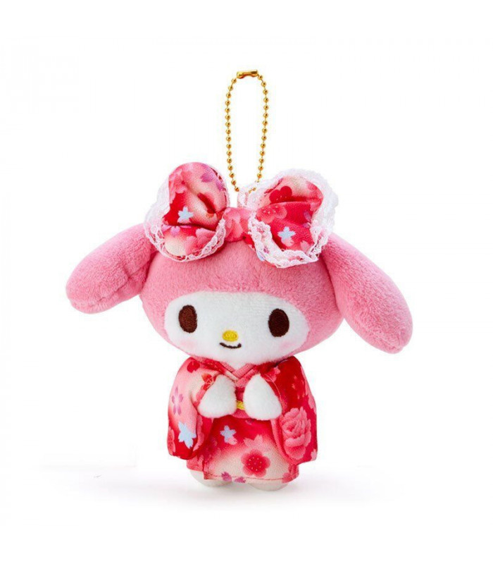 My Melody Mascot Plush Small Kimono