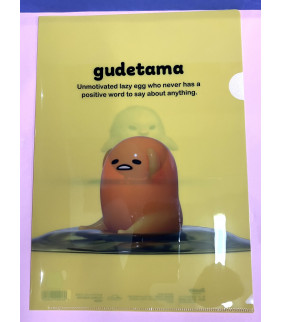 Gudetama A4 Clear File