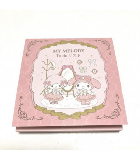 My Melody To-Do List Memo