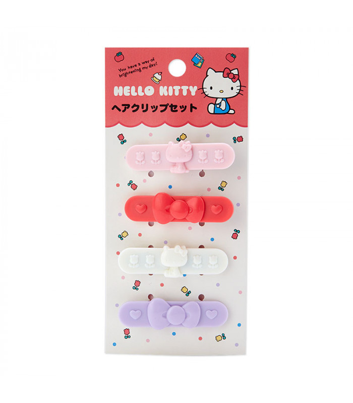 Hello Kitty Hair Clip Set