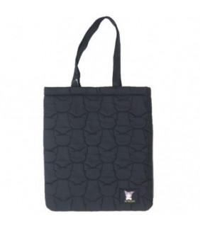 Kuromi Quilt Flat Shoulder Bag