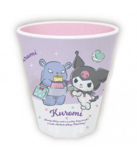 Kuromi Melamine Cup