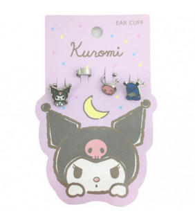 Kuromi Ear Cuff 4Pc Set